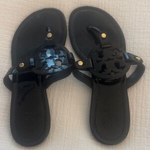 Tory Burch Black Miller Sandals